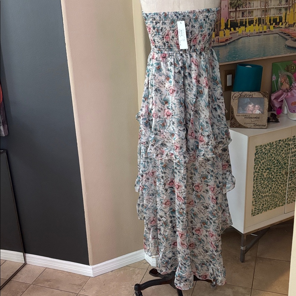 Aakaa High Low Tube Dress NWT - Picture 6 of 11